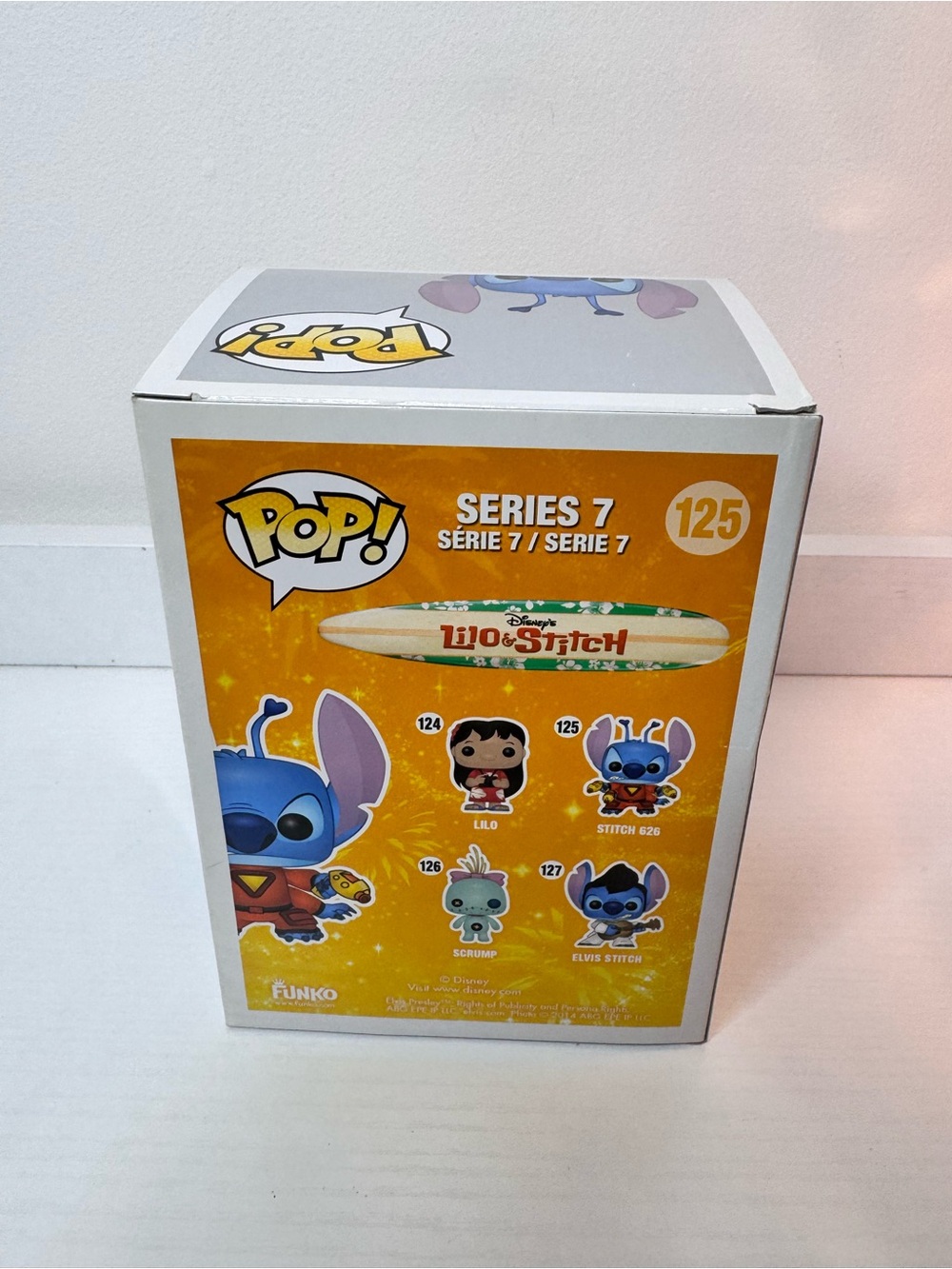 Funko Pop! Disney Stitch in Red Outfit with Blue and Purple Accents - Picture 4 of 4